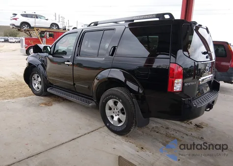 2007 Nissan Pathfinder Se z USA, uszkodzony, nr VIN 5N1AR18U17C616799